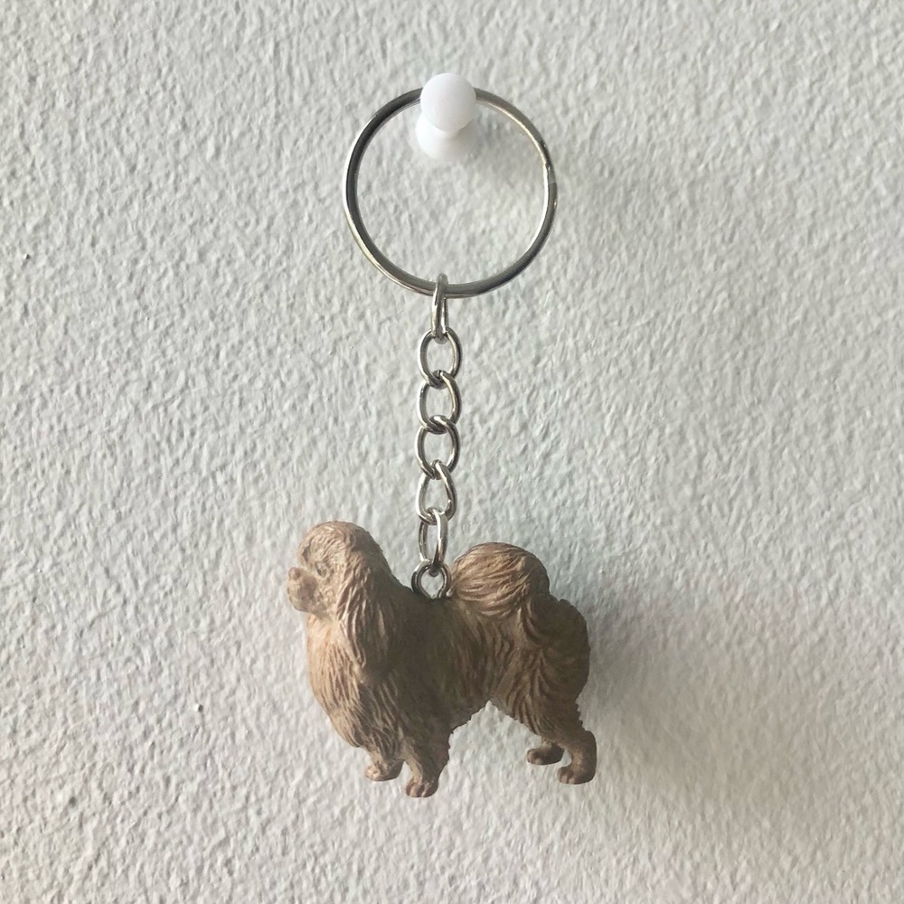 ❤️ Pomeranian Dog Toy Keychain